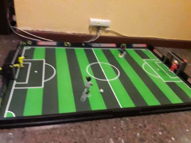 Campo de fútbol PLAYMOBIL