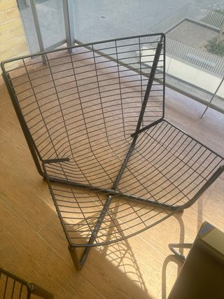 2 Sillones IKEA metal negro SKÅLBODA