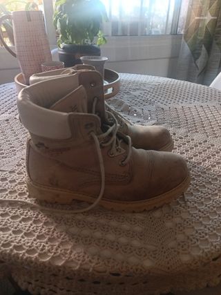 Botas Panama Jack beige talla 38
