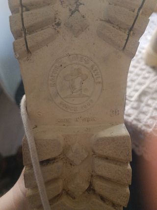 Botas Panama Jack beige talla 38