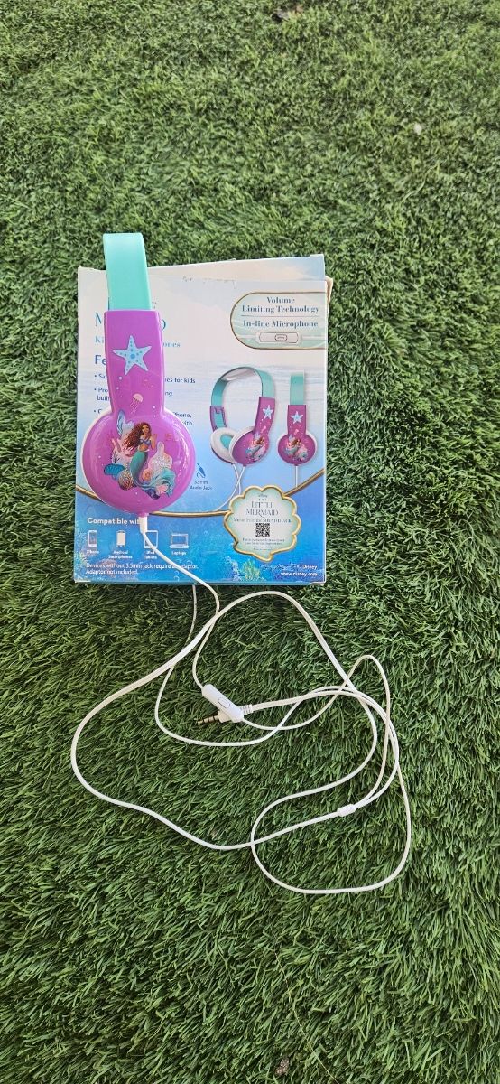 Auriculares Infantil Sirenita Disney