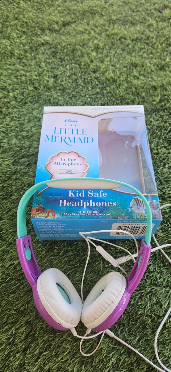 Auriculares Infantil Sirenita Disney