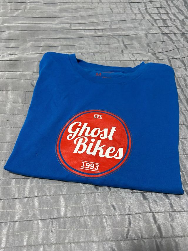 Camiseta Ghost Bikes azul - Talla M