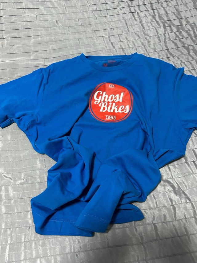 Camiseta Ghost Bikes azul - Talla M