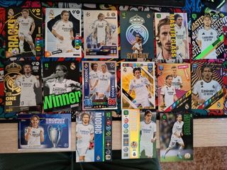 Lote Cartas Luka Modric Real Madrid