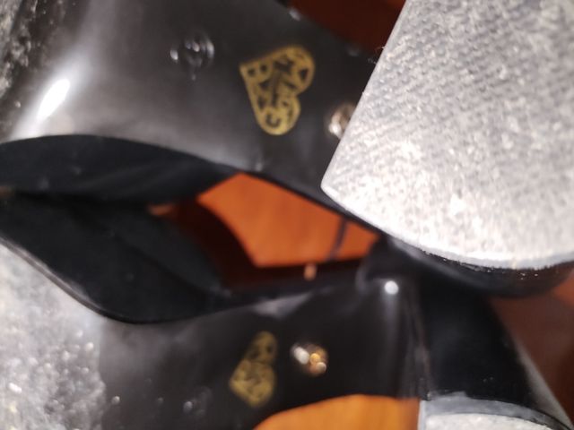 Scarpe TT Woman nere con plateau