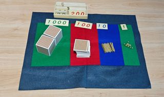 Banco Montessori: Material nuevo