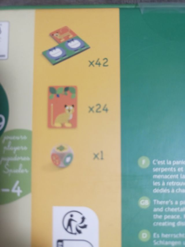 Jungle Panic - Juego de Mesa (6-99)