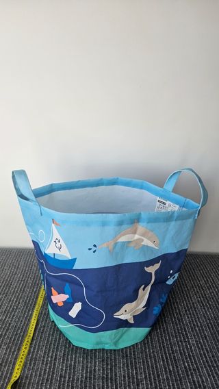 Cesto Ikea Juguetes - Azul & Verde