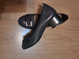 Zapatillas ASPANITAS Piel Negras 37