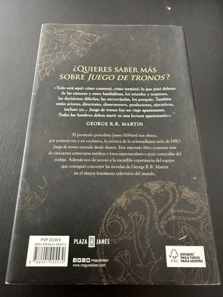 Libro Juego de Tronos: Todos los hombres deben 