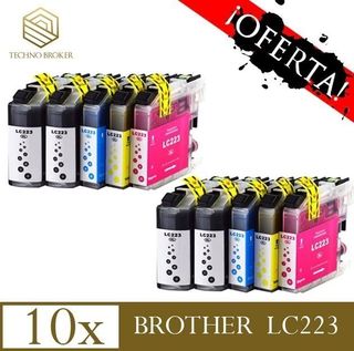 BROTHER LC223 COMPATIBLE PACK 10