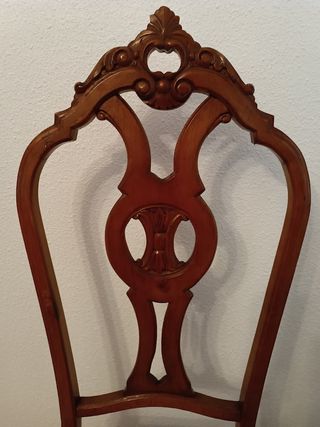 6 Sillas de comedor antiguas