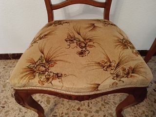 6 Sillas de comedor antiguas