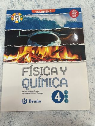 Libro Física y Química 4 °ESO