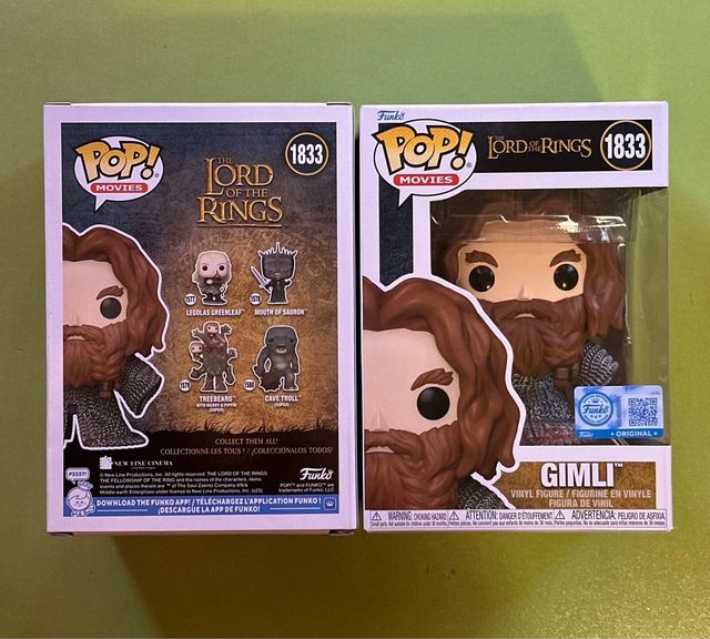 Funko Pop! Gimli - El Señor de los Anillos