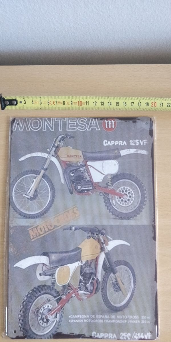 Placa Metálica Montesa