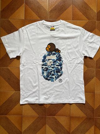 T-Shirt Bape bianca