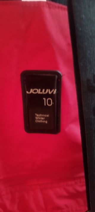 Peto esquí rojo Joluvi - Talla 10