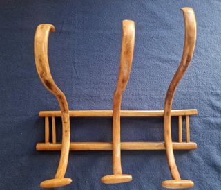 Perchero madera antiguo
