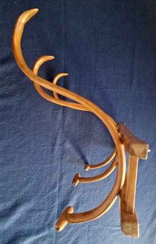 Perchero madera antiguo