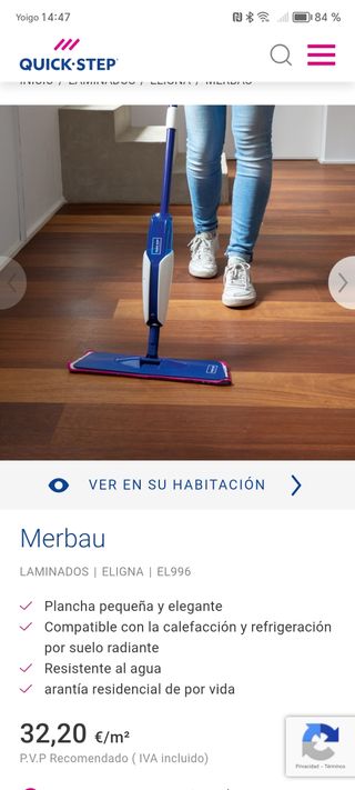 Suelos laminados Quick-Step