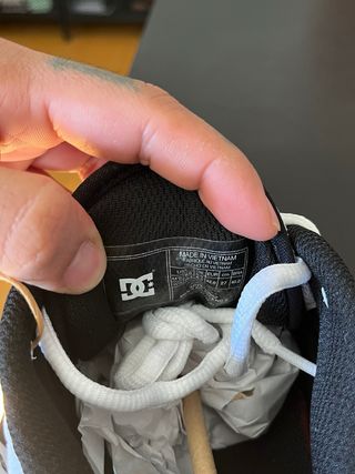 Zapatillas DC Ascend S - Blancas y Negras