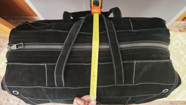 Precioso bolso grande de ante Zara