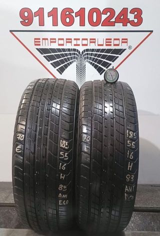 *185 55 16 H DUNLOP RUEDA AL 90% VIDA UTIL