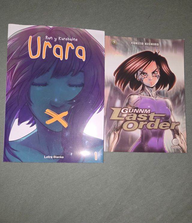 Urara 1 Gunnm last orden 4 5€ los dos