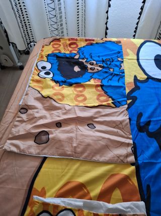 Sábanas Cookie Monster