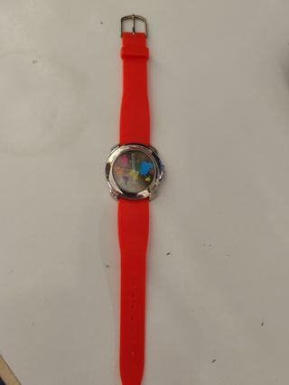 Orologio Mappa Mondo Vintage multicolor