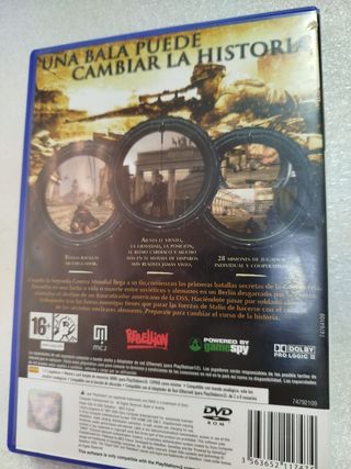 Sniper Elite PS2 - PAL