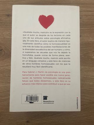 Quiérete mucho, maricón de Gabriel J. Martin