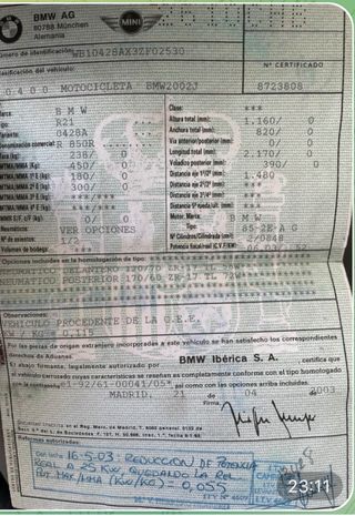 BMW R 850 R - Moto cuidada