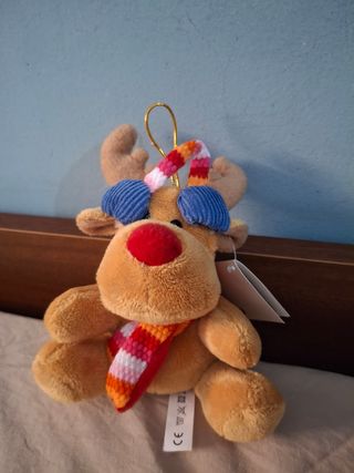 Renna Natale Peluche tiger