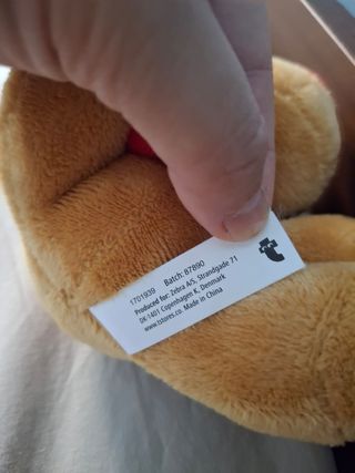 Renna Natale Peluche tiger