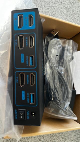 Conmutador KVM AILVLVNG 2 PC