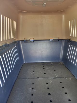 Transportín Perro Pequeño - Beige/Azul