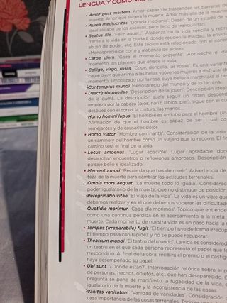Lengua castellana bachillerato 