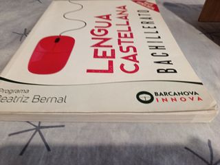 Lengua castellana bachillerato 