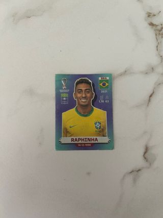 Cromo Raphinha Mundial Qatar 2022