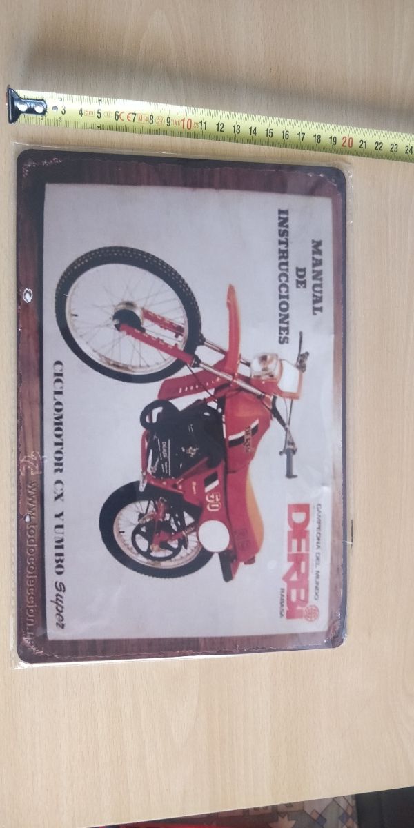 Placa Metálica Derbi Yumbo