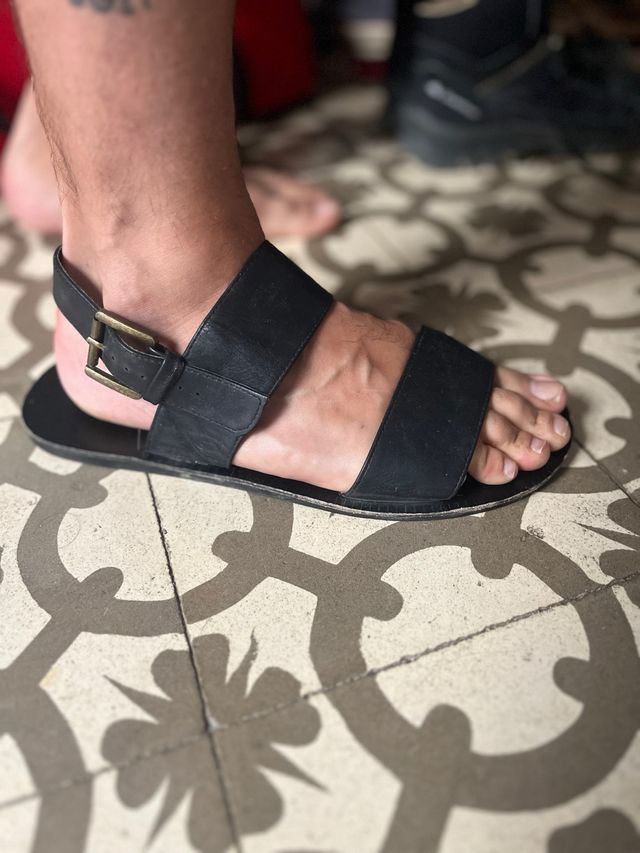 Sandalias Pierre Cardin 41 - Piel