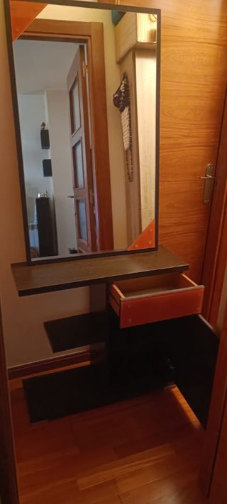 Recibidor con espejo - Mueble moderno
