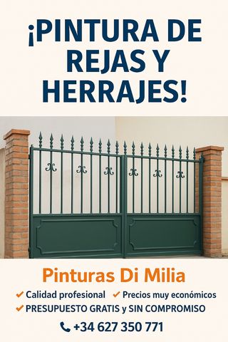 Pinturas Di Milia: Rejas y Herrería