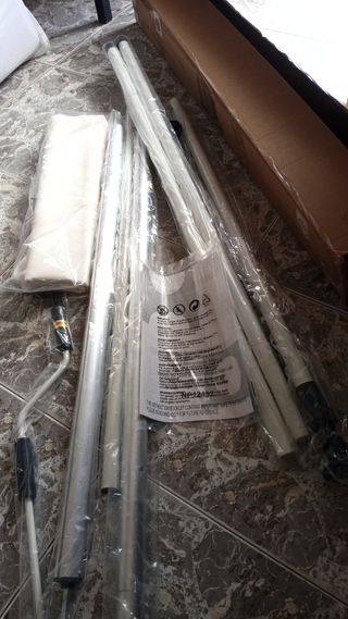 Toldo retráctil manual 2x1.8m