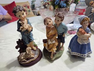 3 figuras de pastorcitos