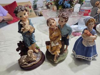 3 figuras de pastorcitos