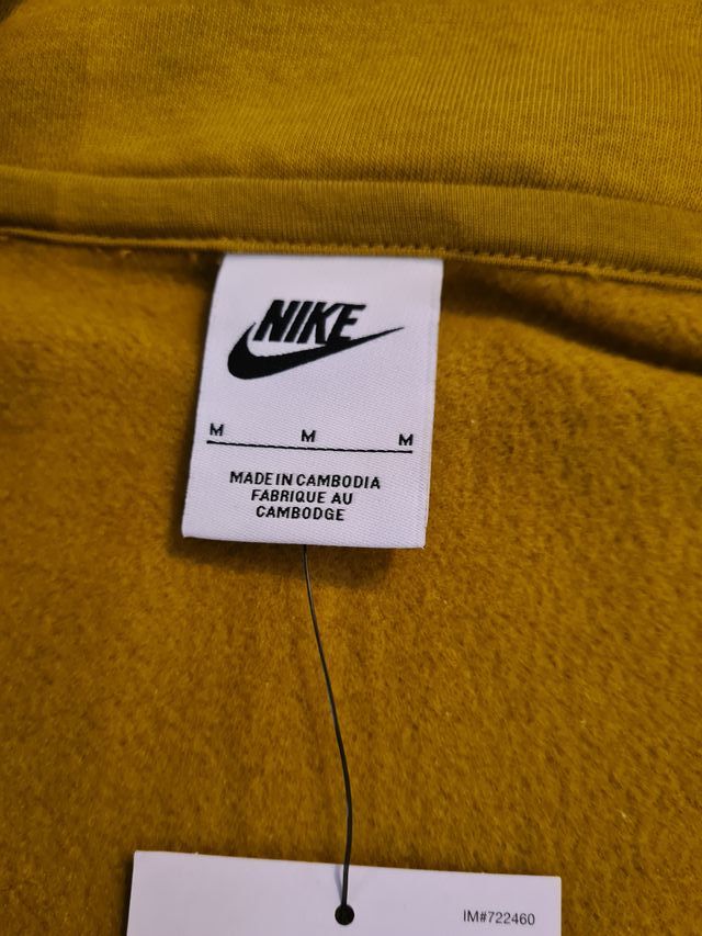 Felpa Nike mezza zip con tasche